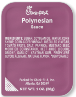 Polynesian Sauce
